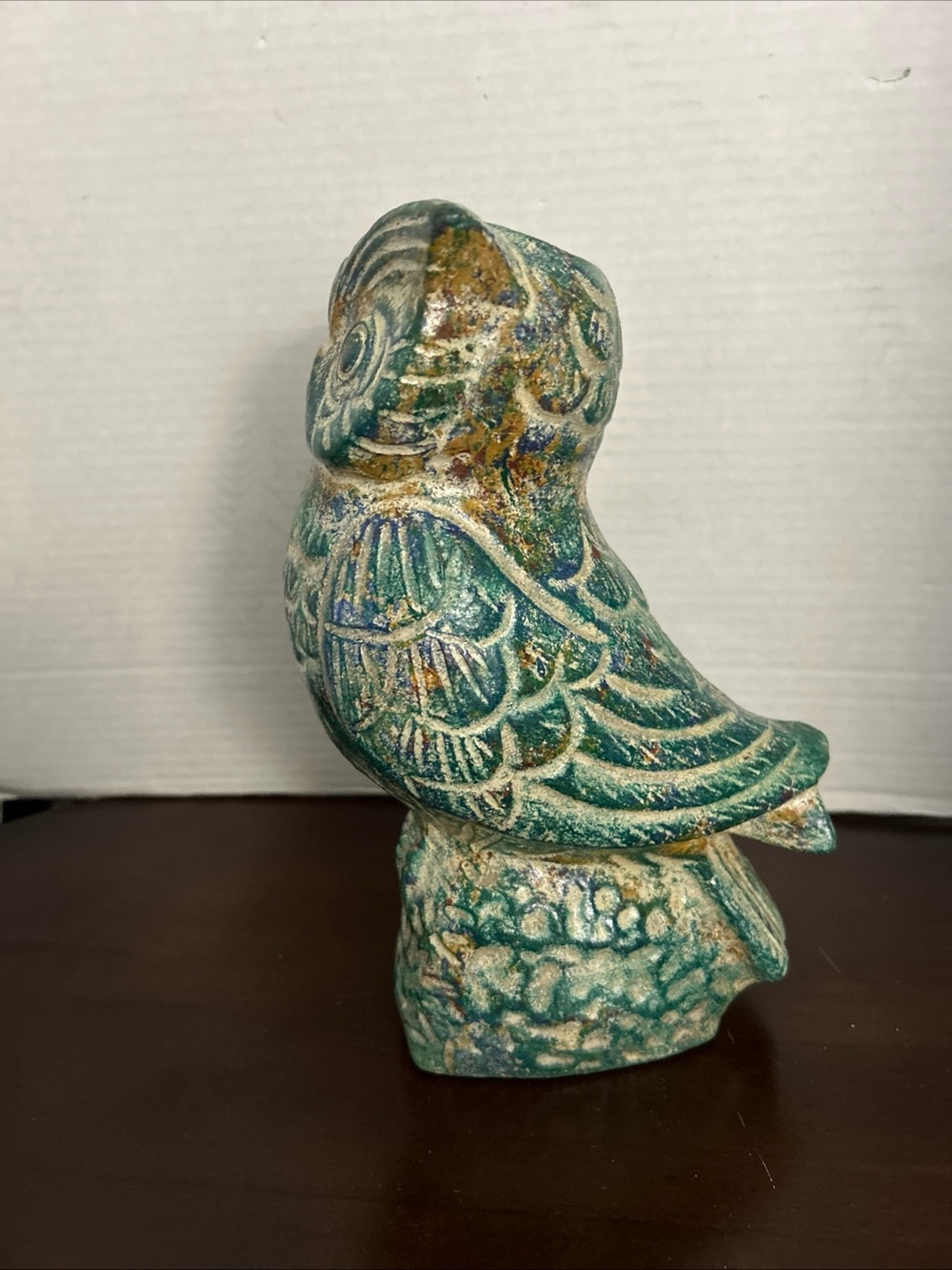 Turquoise $ Greendrip Ceramic Tealight holder- Decorative Home Accent - Picture 2 of 4